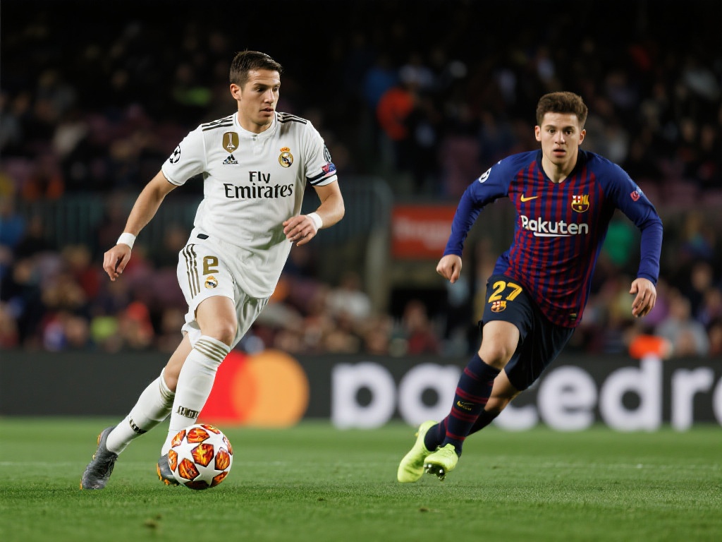 皇马巴萨世纪之战重燃,球迷翘首以待 不仅如此,两队战术的交织同样吸引着专家分